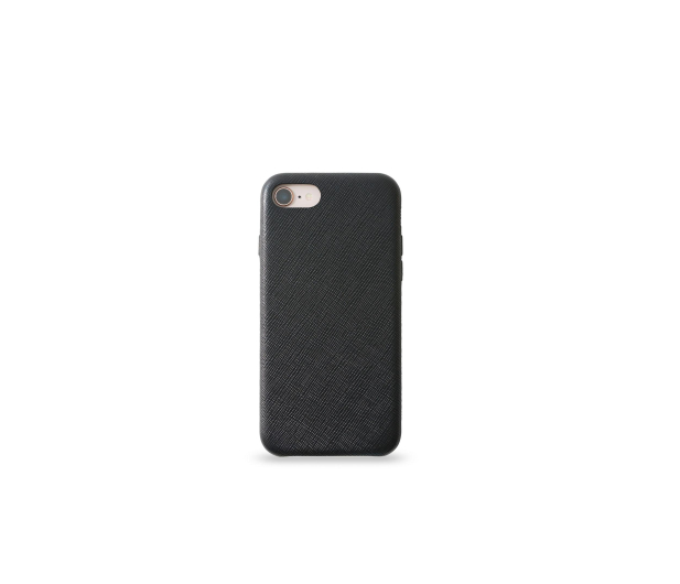 Etui Leather Case do iPhone 7/8 czarne - 1388569 - zdjęcie